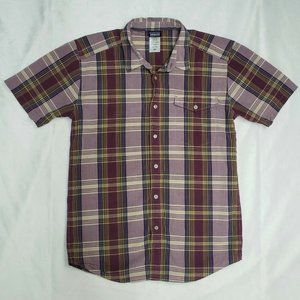 Mens Patagonia Organic Cotton Short Sleeve Button